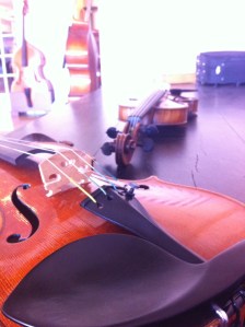 Test run of violins at William Harris Lee in Chicago